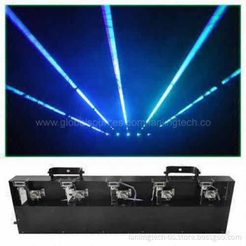 5 Head Home Party Disco Lighting, Net/Curtain Moving Head Light, Fat Beam Comes in Cyan